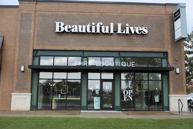 Beautiful Lives Bentonville Store Frontage
