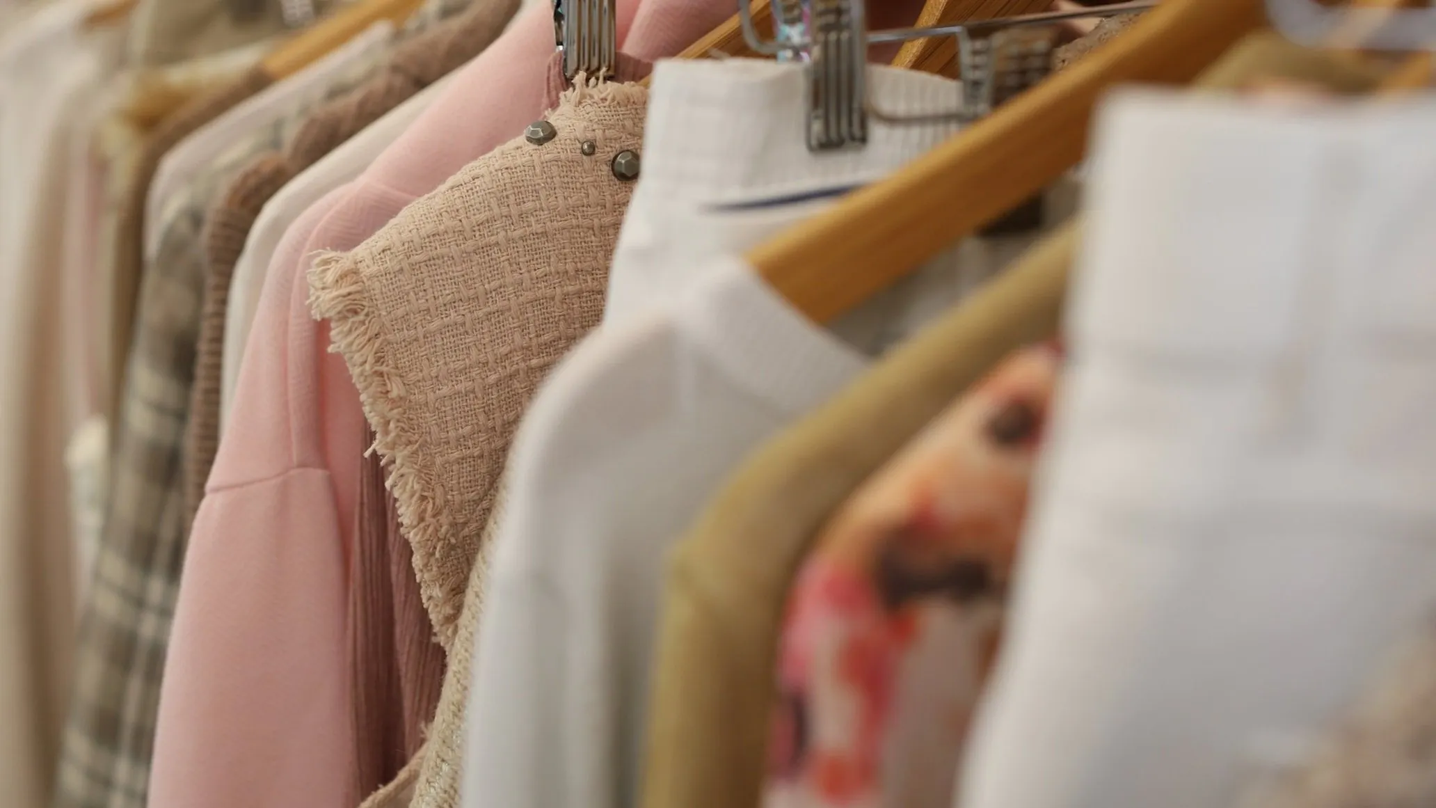 close up of clothes