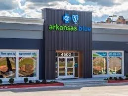 Arkansas blue cross store frontage