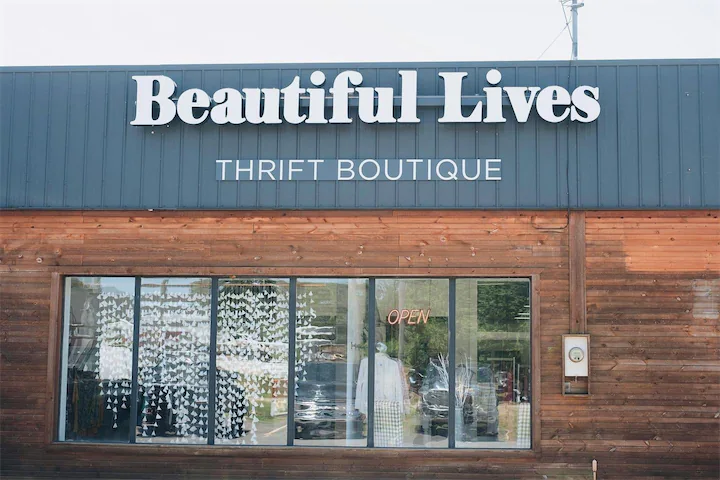 Beautiful Lives Fayetteville Store Frontage